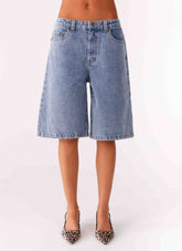 Bermuda Jeans Orleans - Azul