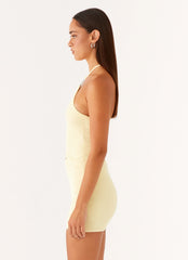 Minivestido Nika - Amarillo