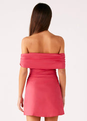 Minivestido Kierra - Coral