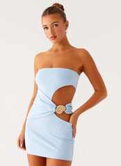 Minivestido So Iconic - Azul