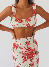 Top Bralet Villa Valencia - Rosa Floria