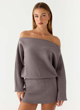 Minivestido Ravyn - Gris