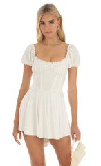 Vestido Corpete Branco