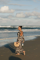 Maxivestido Azure - Estampado Noria