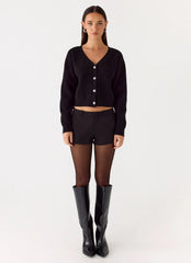Jersey de punto Orla - Negro