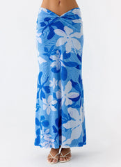 Falda maxi Briene - Azul marino