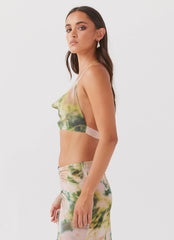 Top con cuello vuelto Zenta - Rainforest