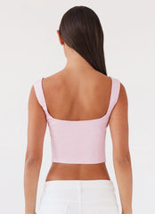 Top Corsé Ambretta - Rosa