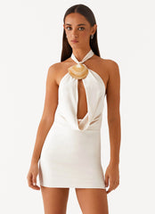 Minivestido Liora - Marfil