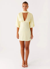 Minivestido Mary - Amarillo