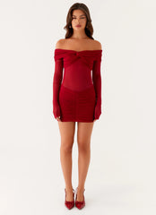 Minivestido Jules - Frambuesa