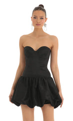 Vestido Corset Balão Preto