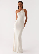 Vestido largo Infinity - Marfil