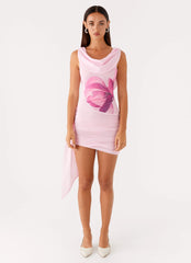 Minivestido Good Fortune - Rosa