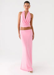 Falda maxi Ashi - Rosa