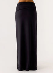 Falda Maxi Elisabetta - Negro