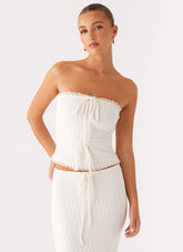 Top Bandeau Blakely - Marfil