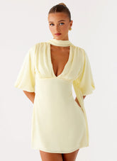 Minivestido Mary - Amarillo