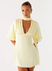 Minivestido Mary - Amarillo