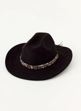 Sombrero vaquero Lone Star - Negro