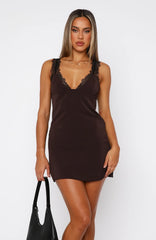 Minivestido Someone Like Me Chocolate