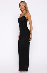 Vestido Longo Late Night Love Preto