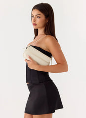 Bolso Corazón Amoretta - Marfil