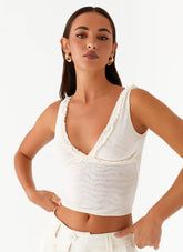 Top Amor de Verano - Marfil