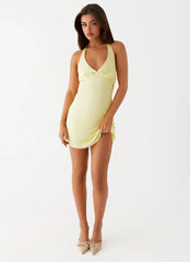 Minivestido Heavy Hearted - Amarillo