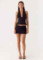 Top Halter Rushing Around - Negro