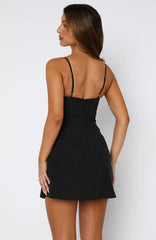 Minivestido "Excuse Me, Darling" negro