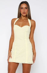 Minivestido So Curious Lemon