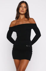 Minivestido Show Me How negro
