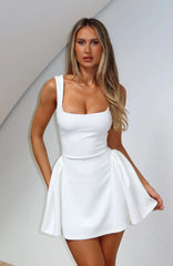 Minivestido blanco Moonlight Magic