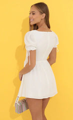 Vestido Corpete na cor Branca