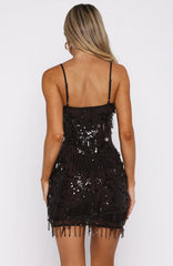 Minivestido con abalorios Decadent Daze Chocolate
