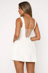 Minivestido blanco Moonlight Magic