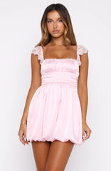 Minivestido Princesa Rosa Pálido