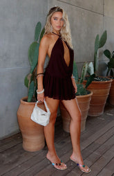 Mini Vestido Show Me The World Chocolate