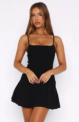 Minivestido Nothing Is Over Negro
