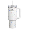 Stanley 40 oz Stainless Steel H2.0 FlowState Quencher Tumbler Starry Sparkle