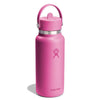 Hydro Flask 32fl oz Wide Mouth Flex Straw Bottle - Passion Pink