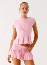Camisa abotonada Landon - Rosa
