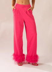 Pantalones Pluma Shake It Off - Magenta