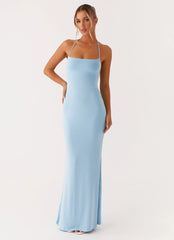 Maxivestido Talk About Us - Azul