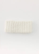 Diadema de punto Snow Ball - Crema