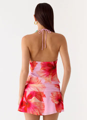 Top Ellinor con cuentas - Rosa