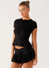 Camisa Landon de botones - Negro