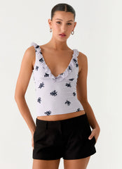Top Milena - Lila