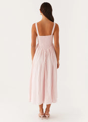 Vestido Midi Pascuelle - Rosa